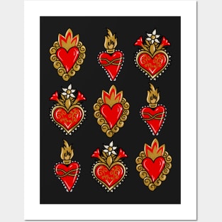 Sacred hearts Posters and Art